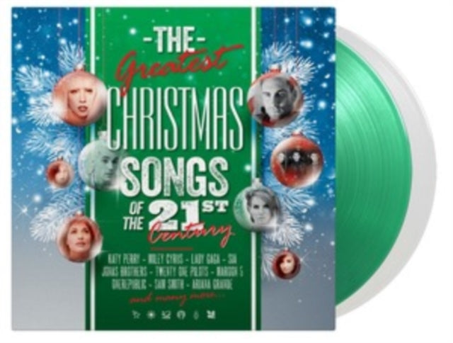 Various Artists - Greatest Christmas Songs Of The 21St Century (2LP/180G/1-Green/2-White Vinyl) Vinyl Record