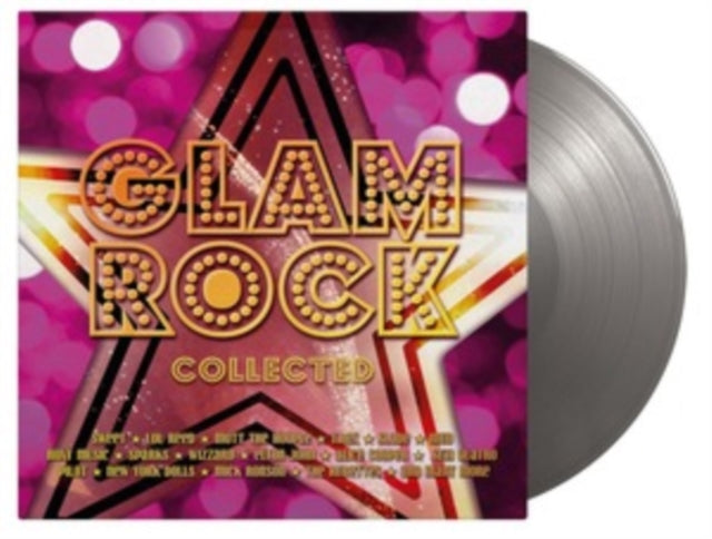 Glam Rock Collected (Silver Vinyl/180G/2LP) Vinyl Record