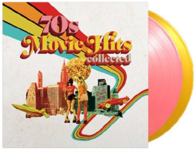 70'S Movie Hits Collected (2LP/Pink & Yellow Vinyl/180G) Vinyl Record