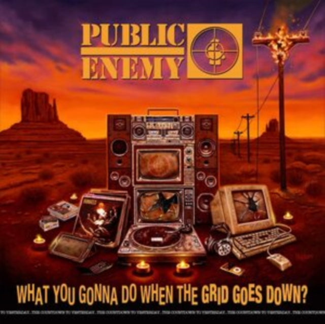 Public Enemy - What You Gonna Do When The Grid Goes Down? (X) - LP Vinyl Record