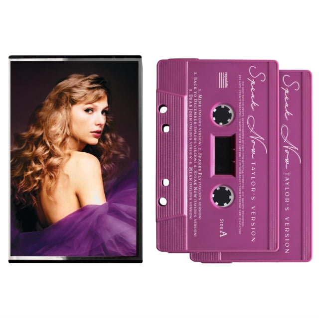 Taylor Swift - Fearless (Taylor's Version) (Double Cassette) & Speak Now (Taylor's Version) (Orchid Marbled Cassette/2-Cassette)
