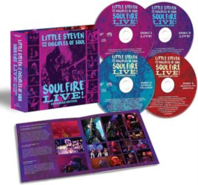 Little Steven & The Disciples Of Soul - Soulfire Live! (Expanded Edition/4CD) Music CD