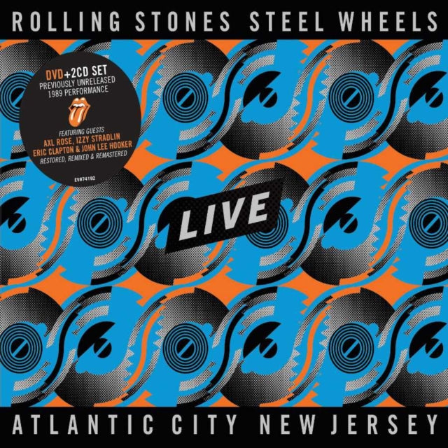 Rolling Stones - Steel Wheels Live (Live From Atlantic City, Nj, 1989) (2CD/DVD) Music CD