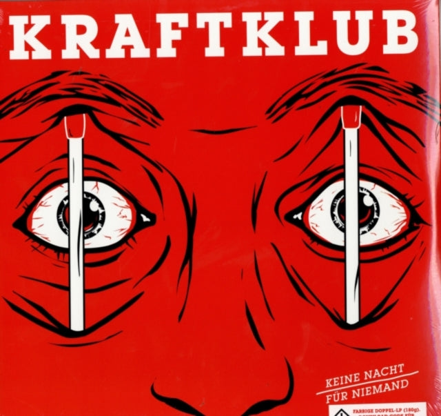 Kraftklub - Keine Nacht Fuer Niema (Dl Card) - LP Vinyl Record