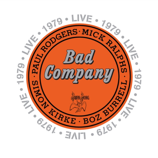 Bad Company - Live 1979 (2LP/Opaque Orange Vinyl) (Rsd) Vinyl Record