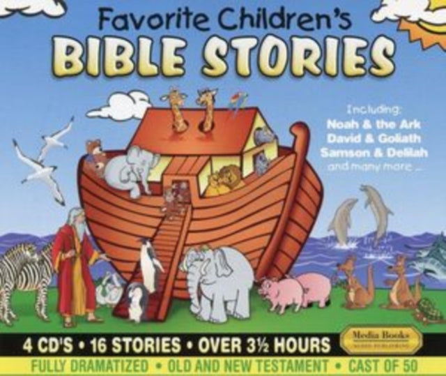 Favorite Children's Bible Stories (4CD) Music CD