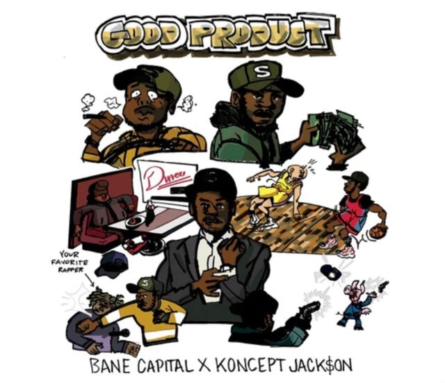 Bane Capital & Koncept Jack$On - Good Product - LP Vinyl Record