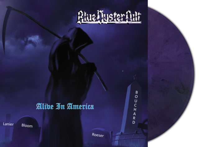 Blue Oyster Cult - Alive In America (2LP/Purple Marbled Vinyl) Vinyl Record