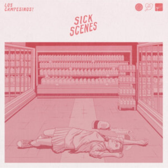 Los Campesinos! - Sick Scenes (Pink Cornetto Effect LP Vinyl) Vinyl Record