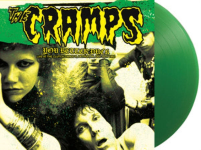 Cramps - You Better Duck: Live At The Clutch Cargo's, Detroit, Mi, Dec 29Th 1982 (Green LP Vinyl) Vinyl Record