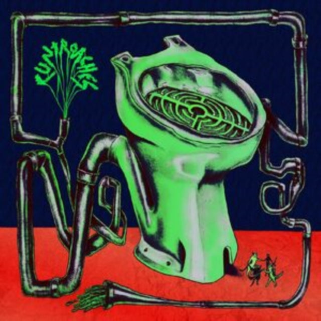 Cuntroaches - Cuntroaches (Deluxe Edition/Dual-Lock-Groove Radioactive-Bile Green LP Vinyl) Vinyl Record