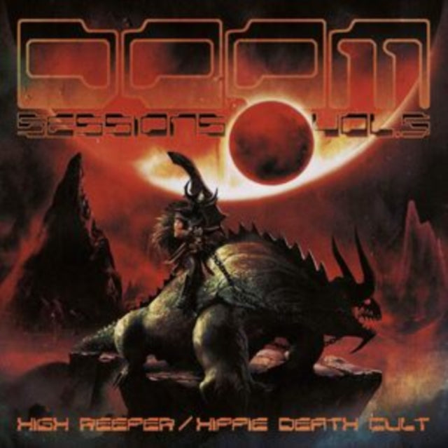 High Reeper; Hippie Death Cult - Doom Sessions Vol. 5 (Neon Green/Black LP Vinyl) Vinyl Record