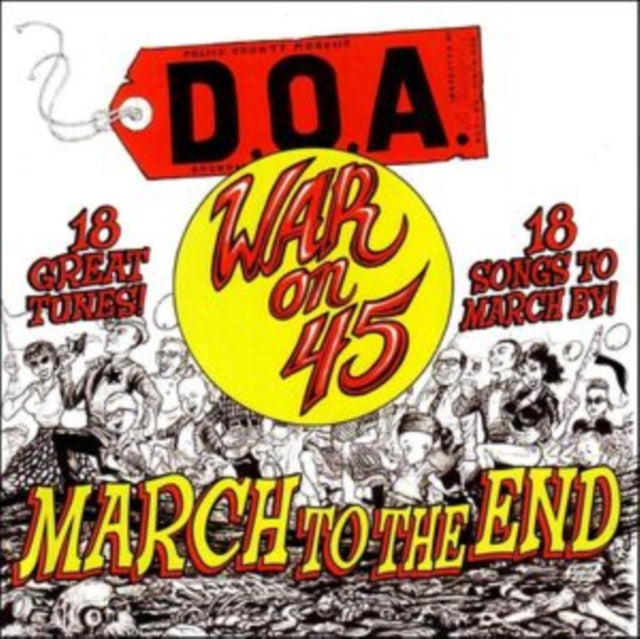 Doa - War On 45 (40Th Anniversary/Red LP Vinyl) Vinyl Record