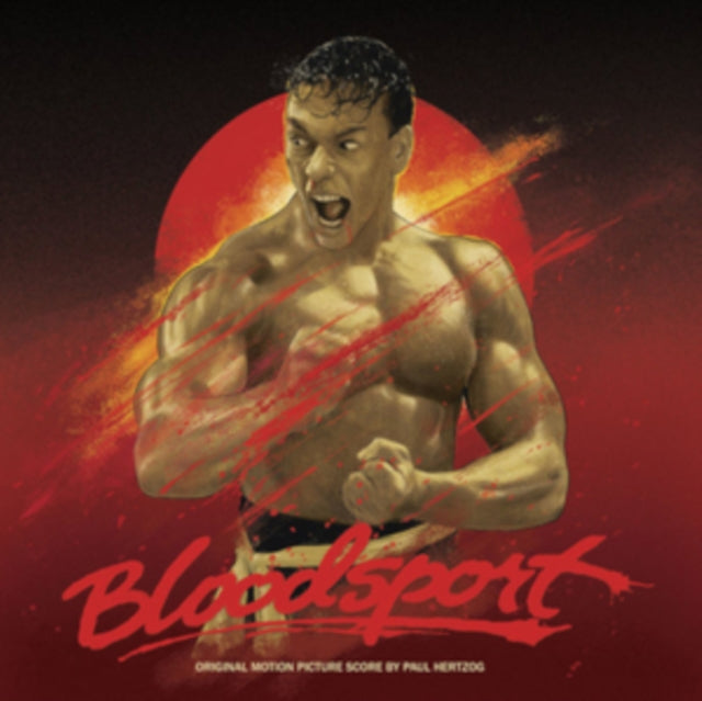 Paul Hertzog - Bloodsport Ost (Red & White Swirl Vinyl/2LP) Vinyl Record