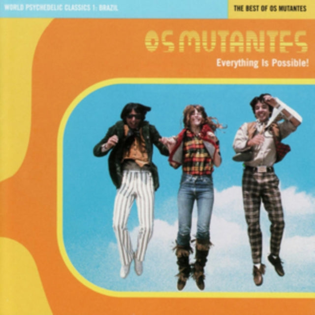 Os Mutantes - World Psychedelic Classics 1: Everything Is Possible, Best Of Os Mutantes (Mutant Orange LP Vinyl) Vinyl Record