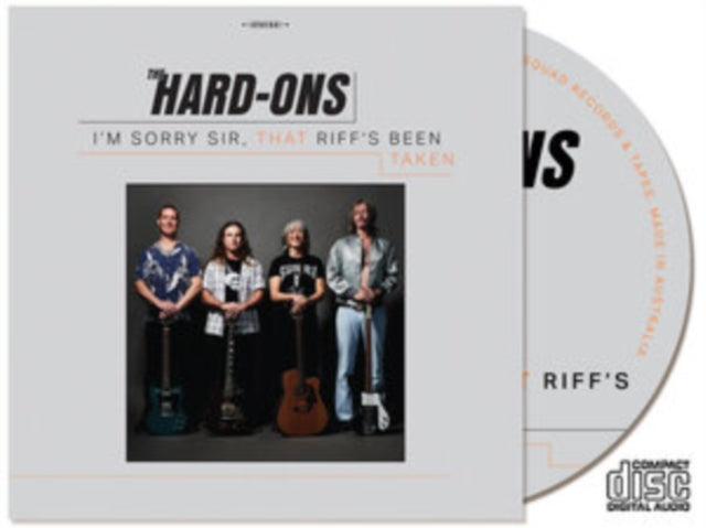 Hard Ons - I’M Sorry Sir, That Riff’S Been Taken Music CD