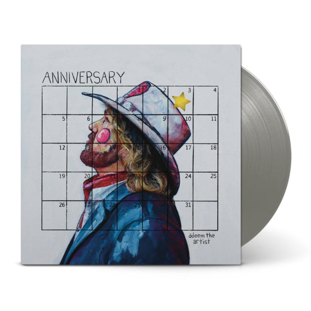 Adeem The Artist - Anniversary (Metallic Silver LP Vinyl) Vinyl Record