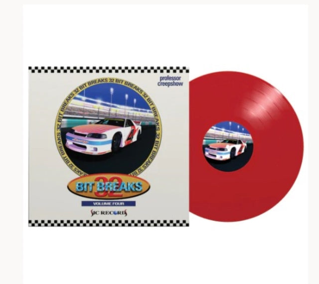 Professor Creepshow - 32 Bit Breaks Vol. 4 (Clear Red LP Vinyl) Vinyl Record