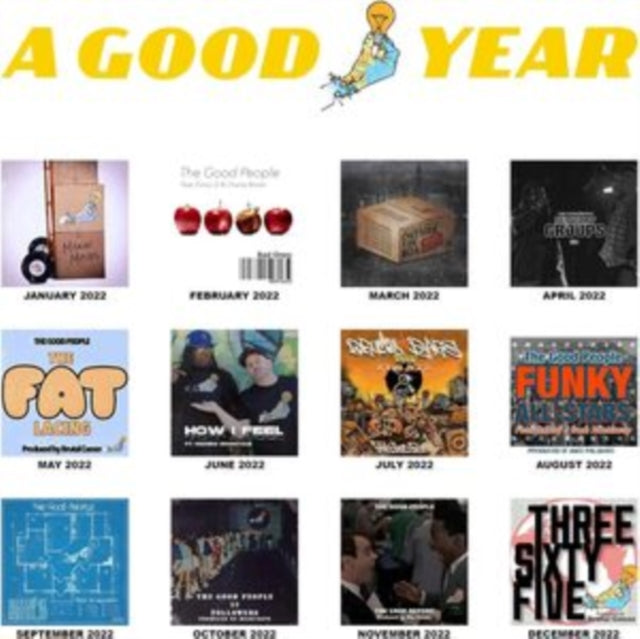 Good People - Good Year (Opaque Duckie Yellow LP Vinyl) Vinyl Record