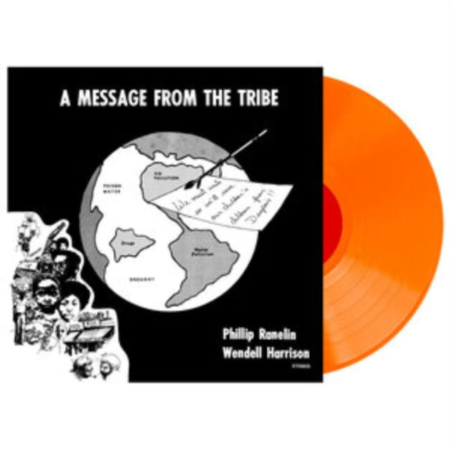 Phil & Wendell Harrison Ranelin - Message From The Tribe (Orange LP Vinyl) Vinyl Record
