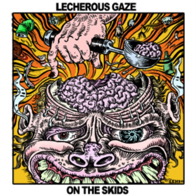 Lecherous Gaze - On The Skids - LP Vinyl Record