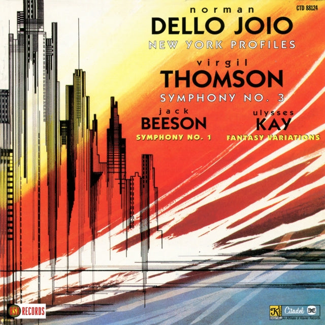 Norman Dello & Virgil Thomson Joio - New York Profiles/Symphony No. 3 Music CD