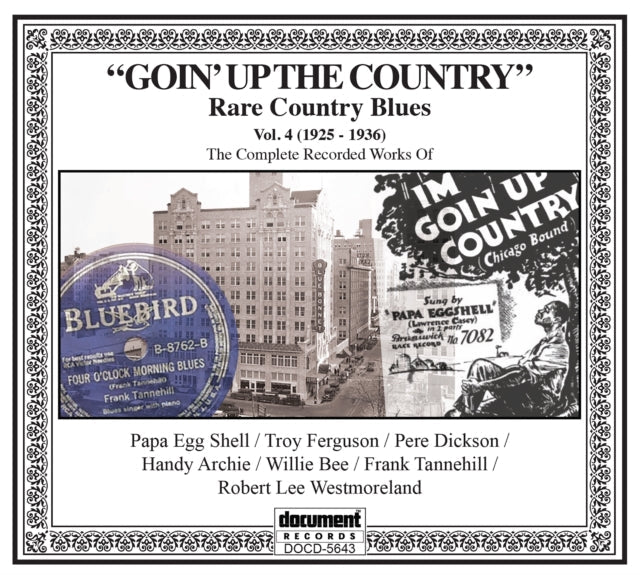 Various Artists - Rare Country Blues 4 29/53 Music CD