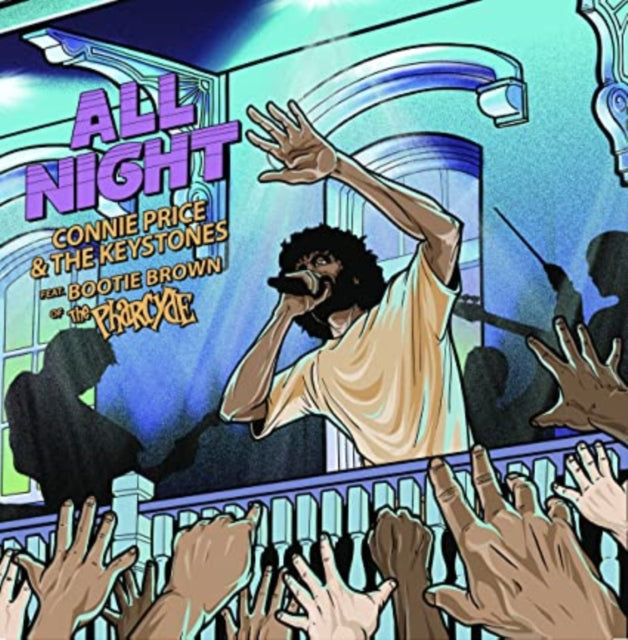 Connie & The Keystones Ft. Bootie Brown (The Pharcyde) Price - All Night B/W All Night (Professor Shorthair Extended Mix) (Purple 7Inch) - 7 Inch Vinyl