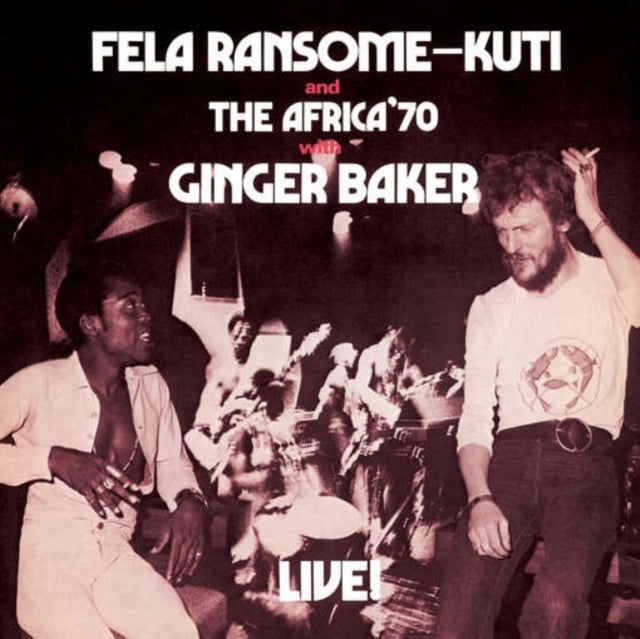 Fela Live With Ginger Baker Vinyl Record