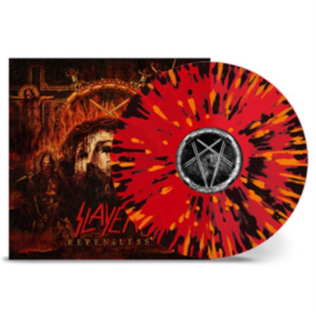 Slayer - Repentless (Transparent Red W/ Orange & Black LP Vinyl) Vinyl Record