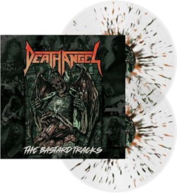 Death Angel - Bastard Tracks (Clear Brown Green & Orange LP Vinyl) Vinyl Record