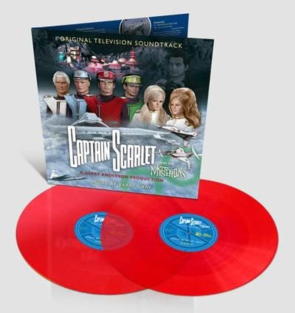 Various Artists - Captain Scarlet & The Mysterons (2LP/Transparent Red Vinyl) Vinyl Record