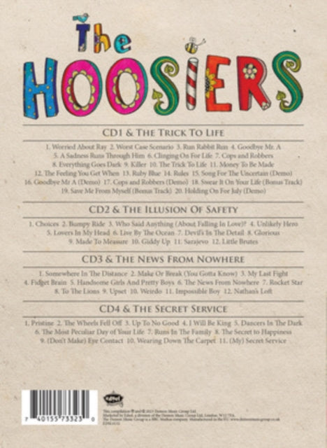 Hoosiers - Hoosier Complex (4CD) Music CD