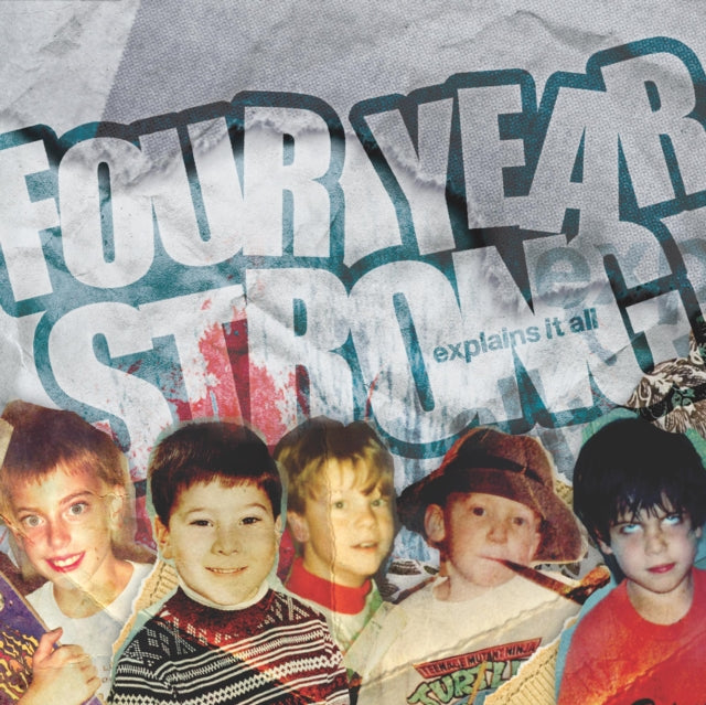 Four Year Strong - Explains It All (Limited Edition/Orange Black Galaxy LP Vinyl) Vinyl Record