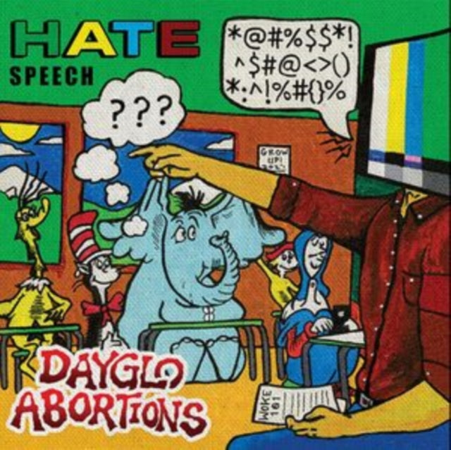 Dayglo Abortions - Hate Speech Music CD