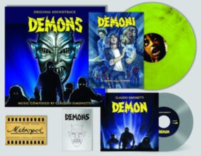 Claudio Simonetti - Demons Ultra (Deluxe Box/35 Anniversary) - LP Vinyl Record