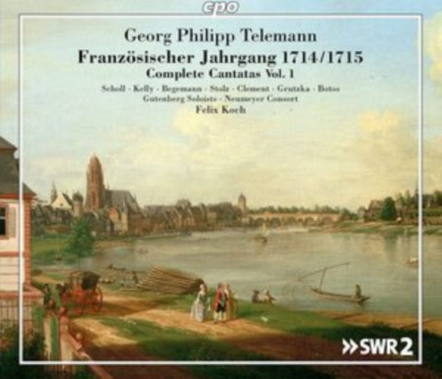 Elisabeth; Rebekka Stolz; Fabian Kelly; Hans Christoph Begemann; Gutenberg Soloists Scholl - Telemann: Complete Cantatas, Vol. 1 Music CD