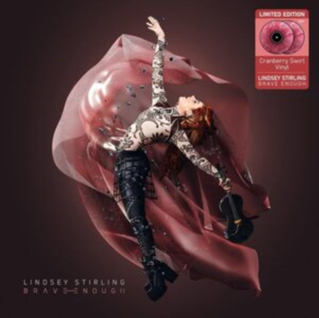 Lindsey Stirling - Brave Enough (Cranberry Swirl Vinyl/2LP) Vinyl Record