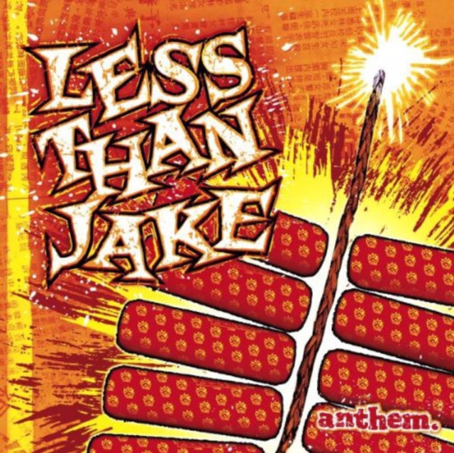Less Than Jake - Anthem (Transparent Orange LP Vinyl) Vinyl Record