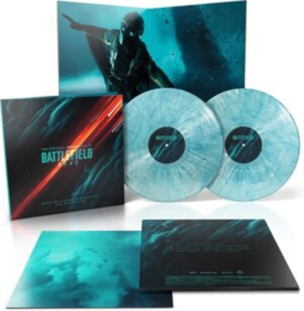 Hildur Gudnadottir - Battlefield 2042 Ost (Rising Tides Blue & White Burst Vinyl/2LP) Vinyl Record