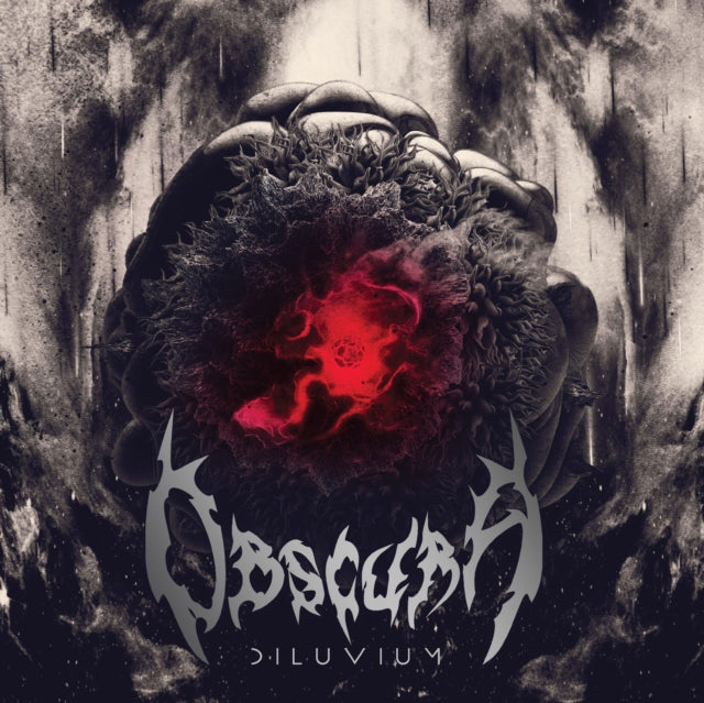 Obscura - Diluvium (Red, Silver & Grimace Purple Merge W/ Blood Red, Silver & Deep Purple Splatter LP Vinyl) Vinyl Record