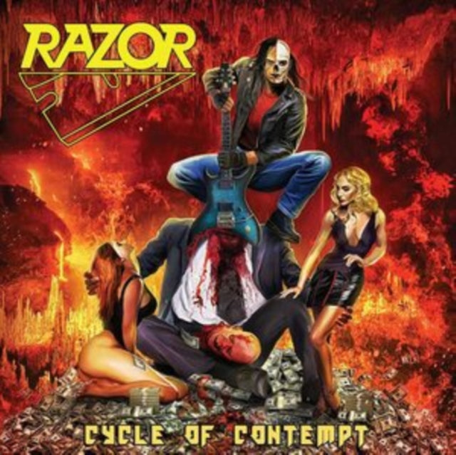 Cycle Of Contempt (Neon Yellow LP Vinyl) Vinyl Record
