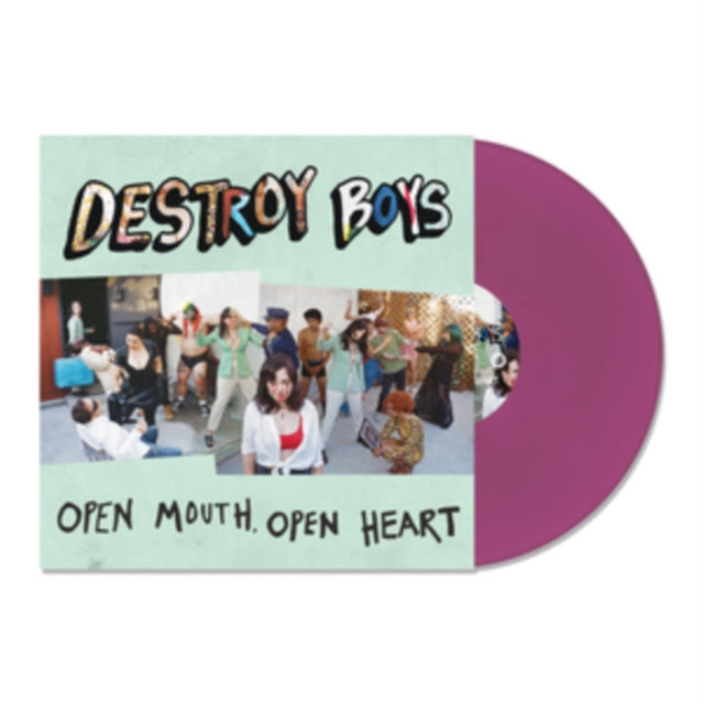 Open Mouth Open Heart (Purple LP Vinyl) Vinyl Record