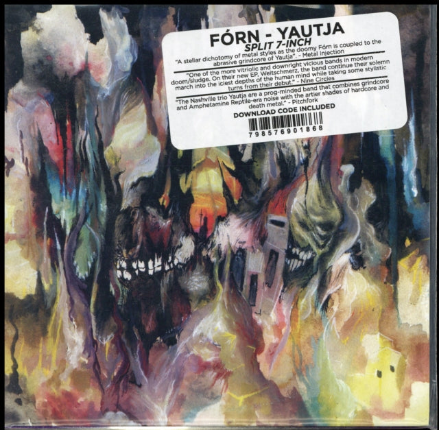 Forn / Yautja - Split (Dl Card) - 7 Inch Vinyl
