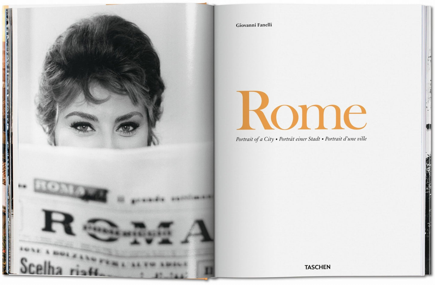 Rome. Portrait of a City (German, French, English) Book