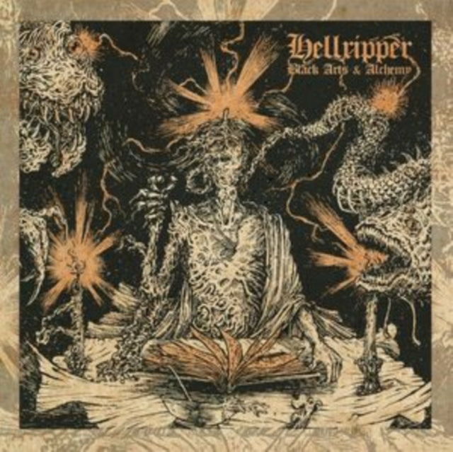 Hellripper - Black Arts & Alchemy (Orange LP Vinyl) Vinyl Record