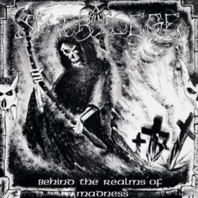 Sacrilege - Behind The Realms Of Madness (2LP/White/Black Splatter Vinyl) Vinyl Record