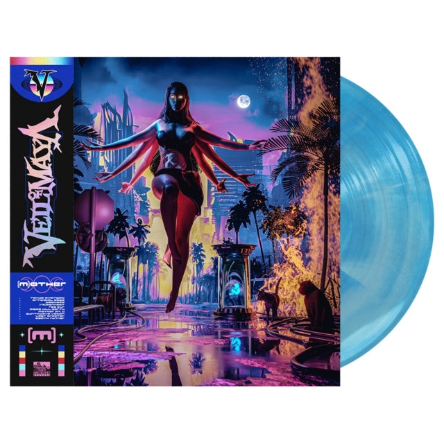 Veil Of Maya - Mother (Cyan & Electric Blue Galaxy LP Vinyl) Vinyl Record