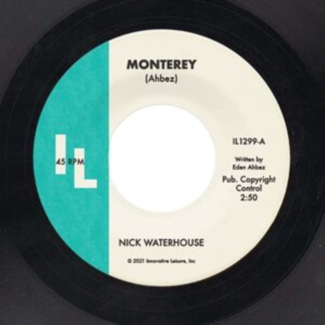 Nick Waterhouse - Monterey B/W Straight Love Affair - 7 Inch Vinyl Record