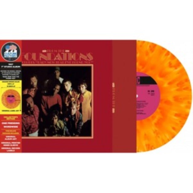 Foundations - Baby Now That I've Found You (Marble Red & Orange LP Vinyl) Vinyl Record